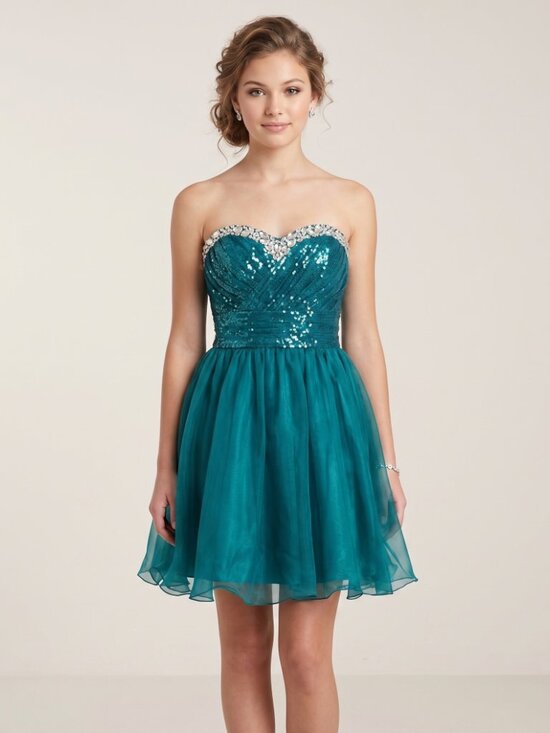 Lily Rose Dresses & Skirts - Y2K Vintage Lily Rose Green Tulle Short Semi Formal Size 5